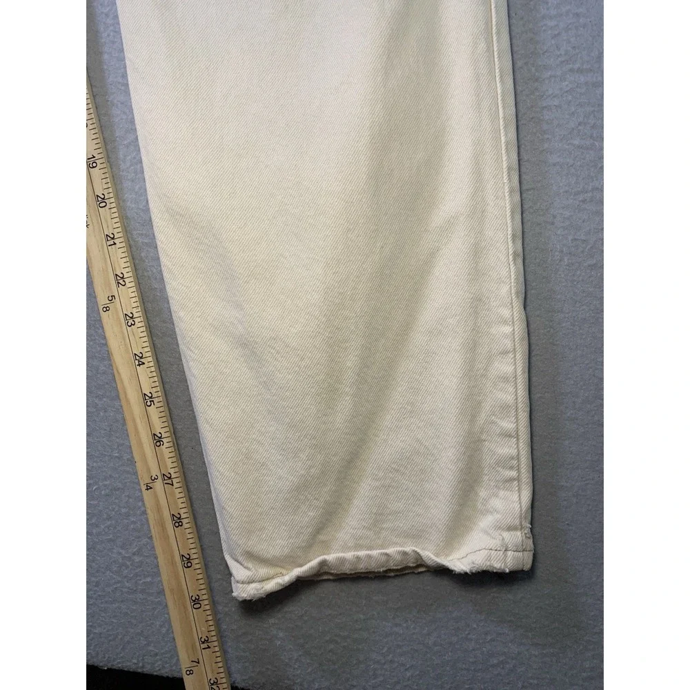 VTG Levis 550 Jeans Made In USA 90'S Men Sz 36/30 Y2K Thrifter Cream